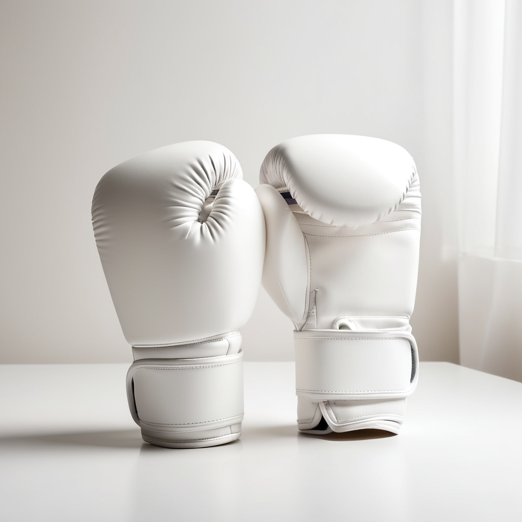 boxing gloves mockup