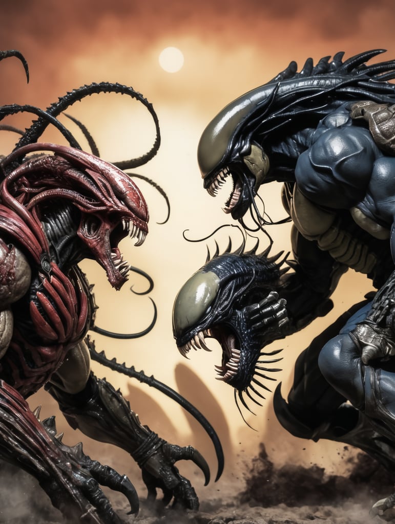 alien carnage vs venom predator