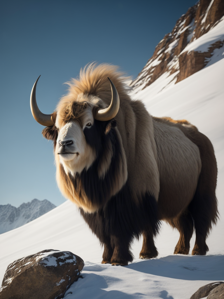 Yak animal