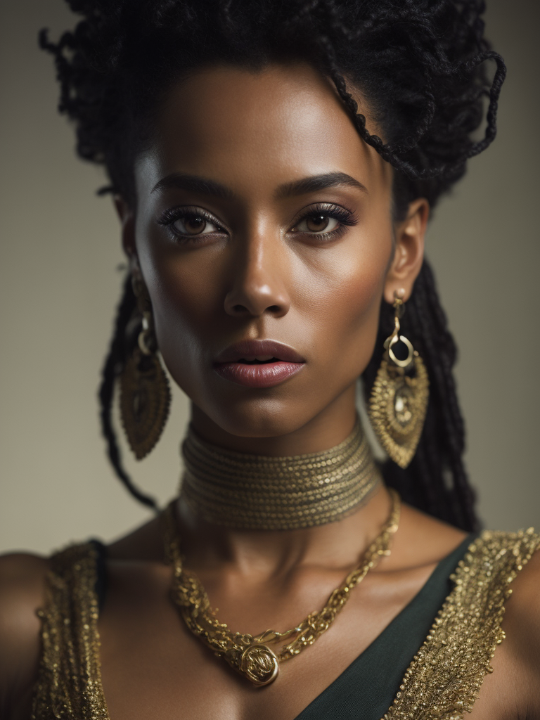 Latina women gold tooth gold chains around her neck Gucci purse