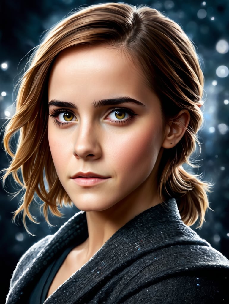 Portrait of Emma Watson, Harry Potter