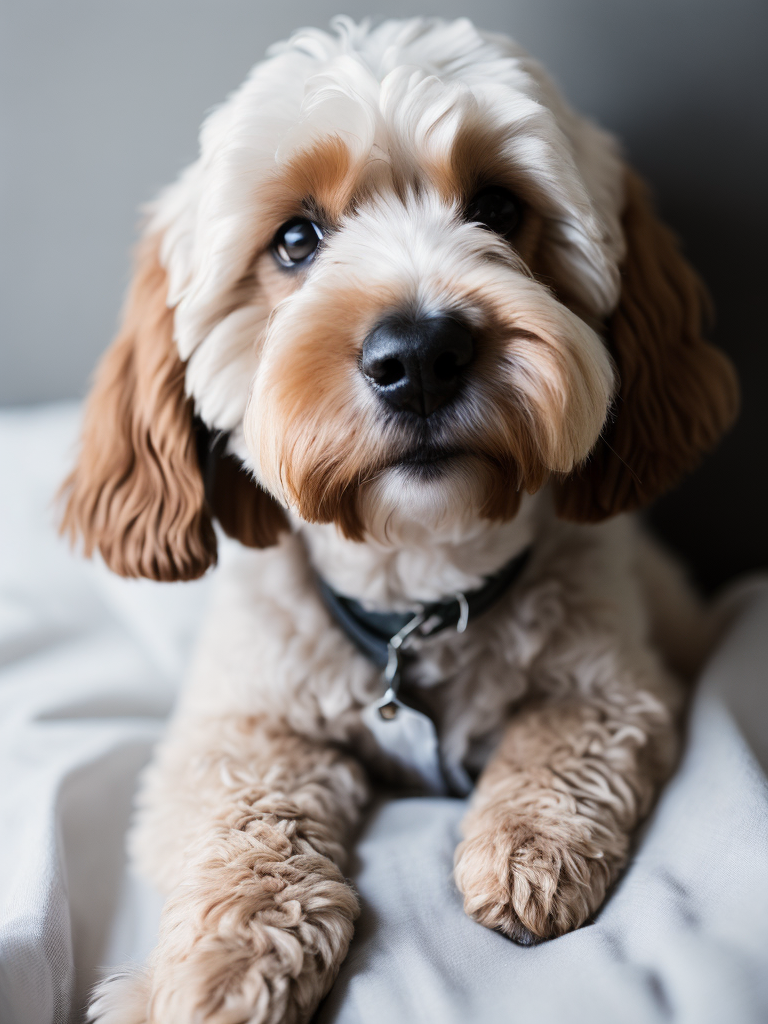 ack Russell Terrier is a small-sized breed of dog that originated in England during the 19th century. smiling on whithe background (limbo white) (((white background))) smiling (((smiling))) (((happy)) (((australian labradoodle))) australian labradoodle