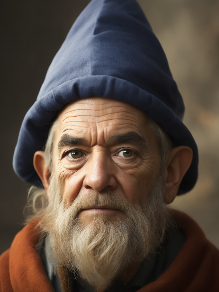 Portrait of a gnome