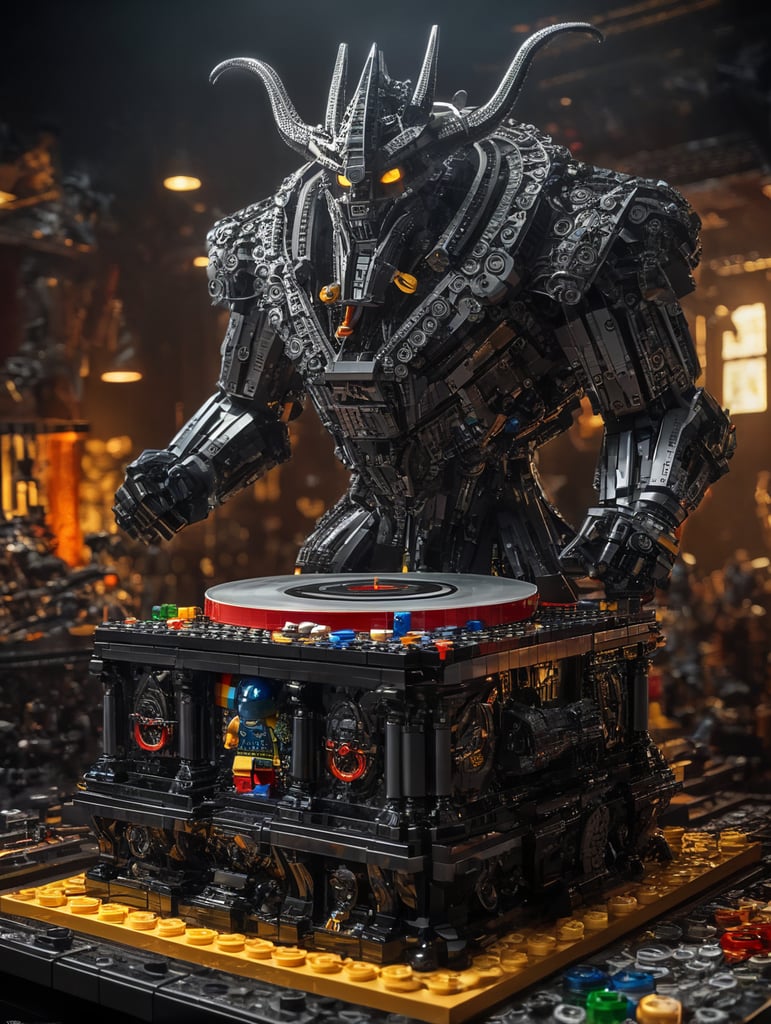 KODEWERK DJ AS LEGO MODEL