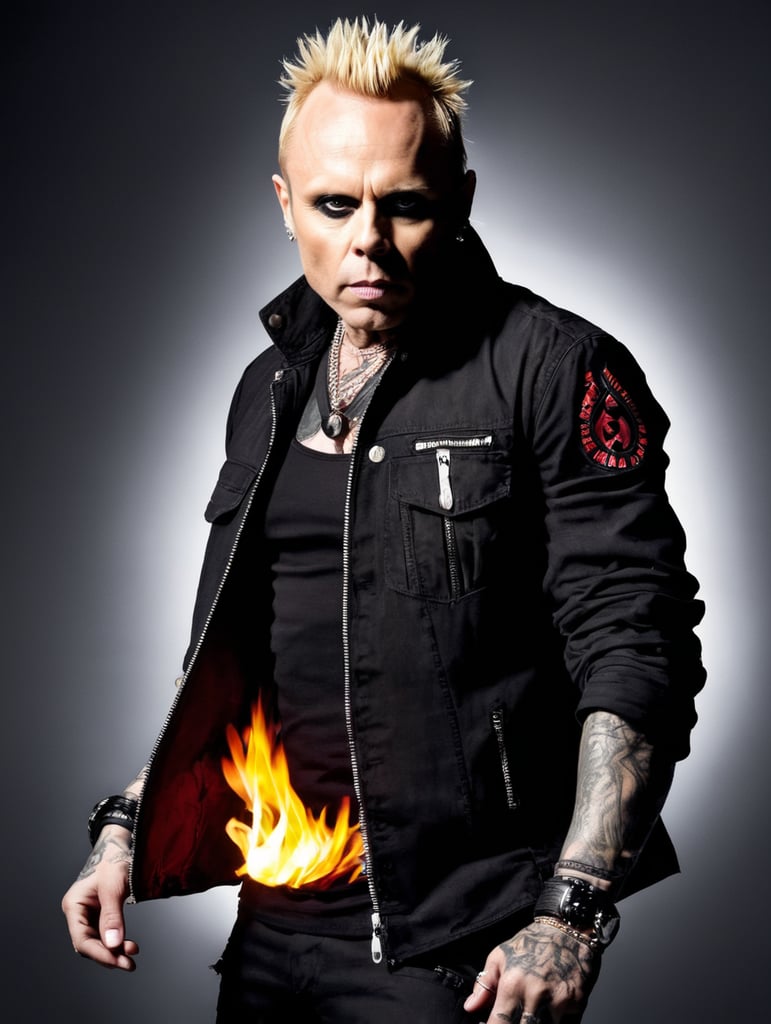 Keith Flint The Prodigy - Fire-starter