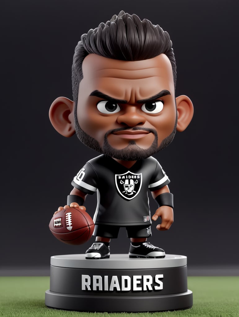Nfl raiders bobbleheads