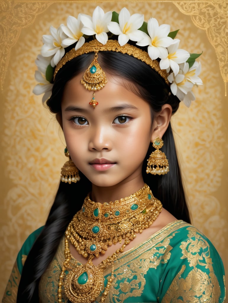 Burmese traditional girl