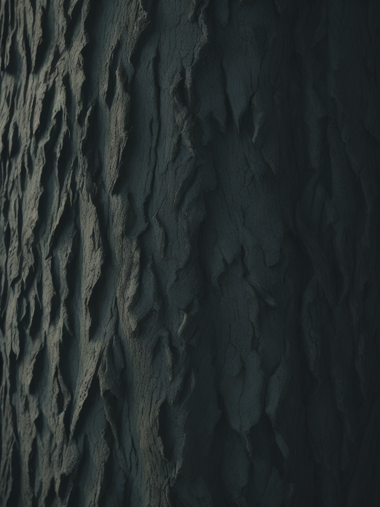 Dark Tree bark texture, pattern, background, top view, organic texture, seamless texture, embossed bark