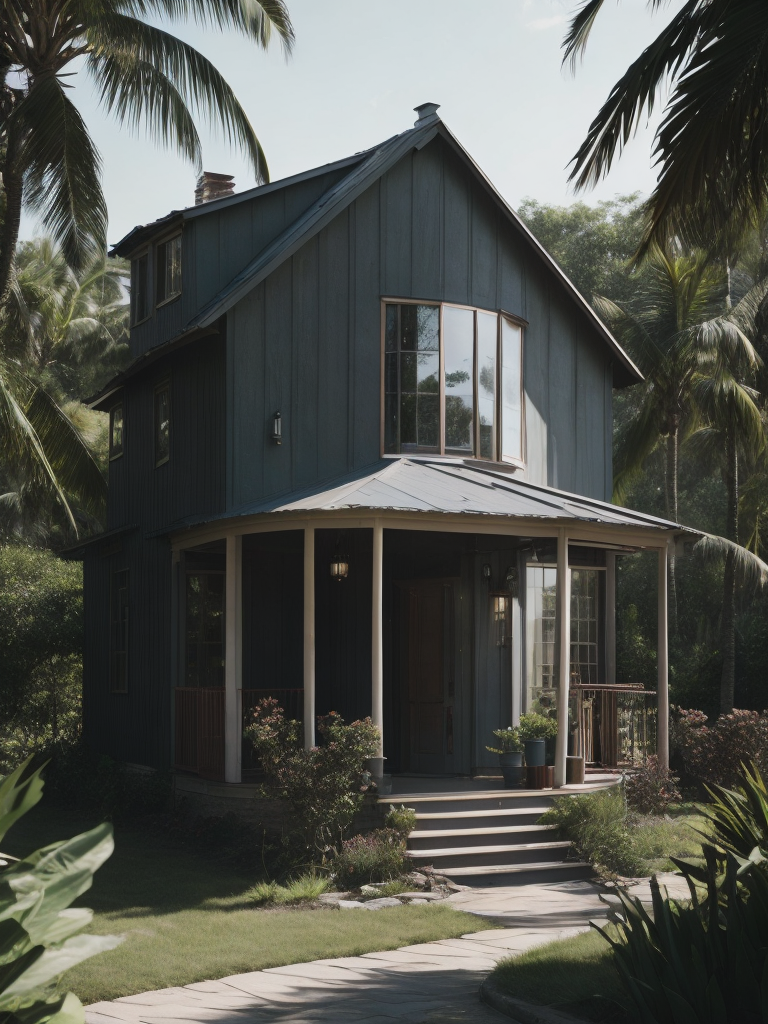 A tiny house in a Palm Beach Neighbourhood