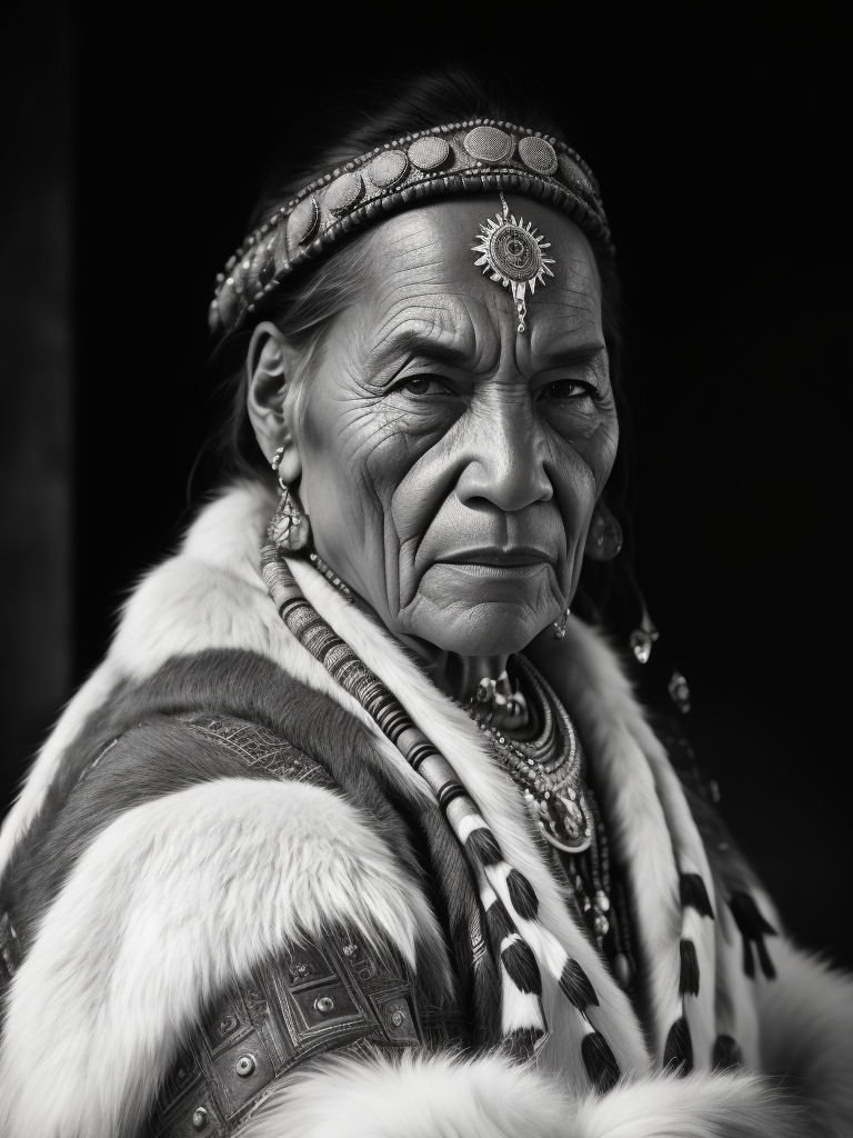 Canada's First Nations people, rare historical photo, black and white photography, a women, redskin, native Americans