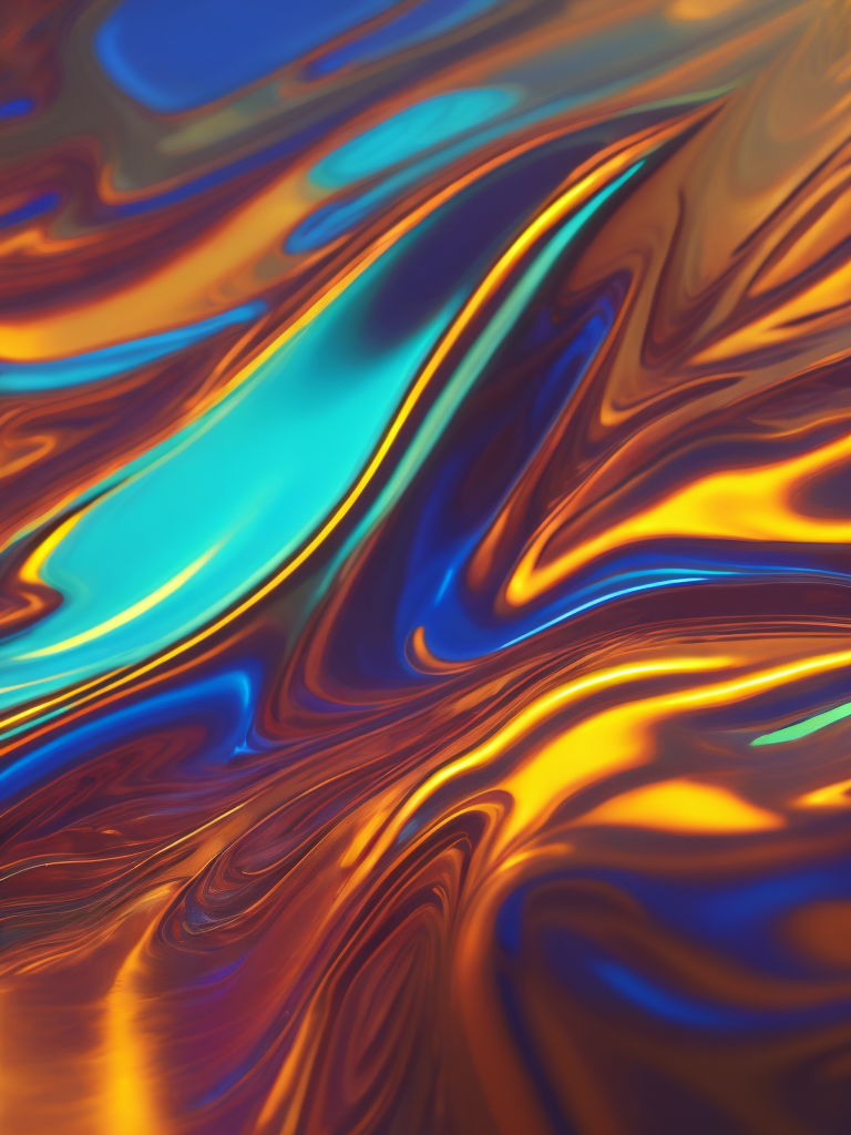 Texture of crumpled holographic foil, pattern, background, top view, metallized effect, metallic, multi-colored reflections, holographic effect