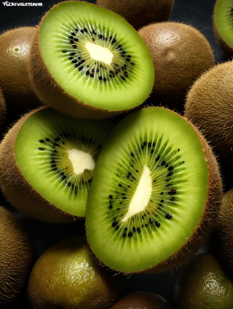 kiwi fruit as kiwi bird