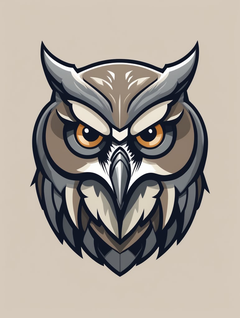 Gaming logo of owls