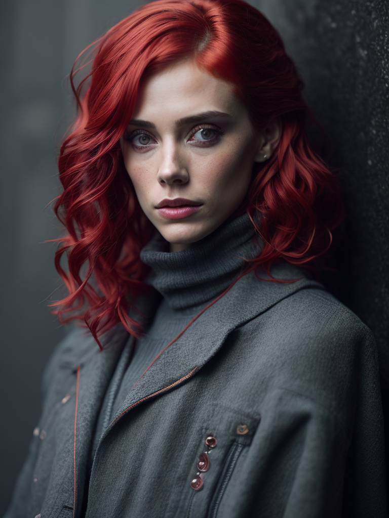 red hair james manga