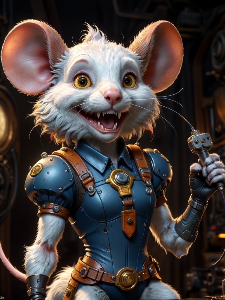 Gadget Hackwrench anthropomorphic mouse Cartoon
