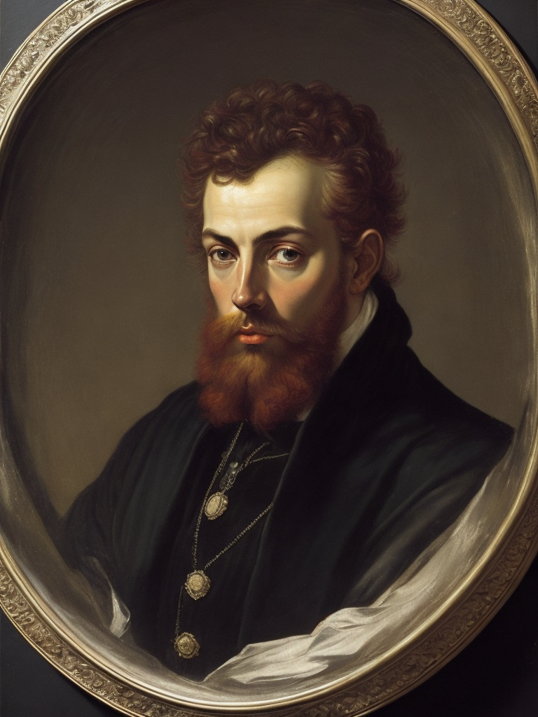 self-portrait by Jacopo Tintoretto