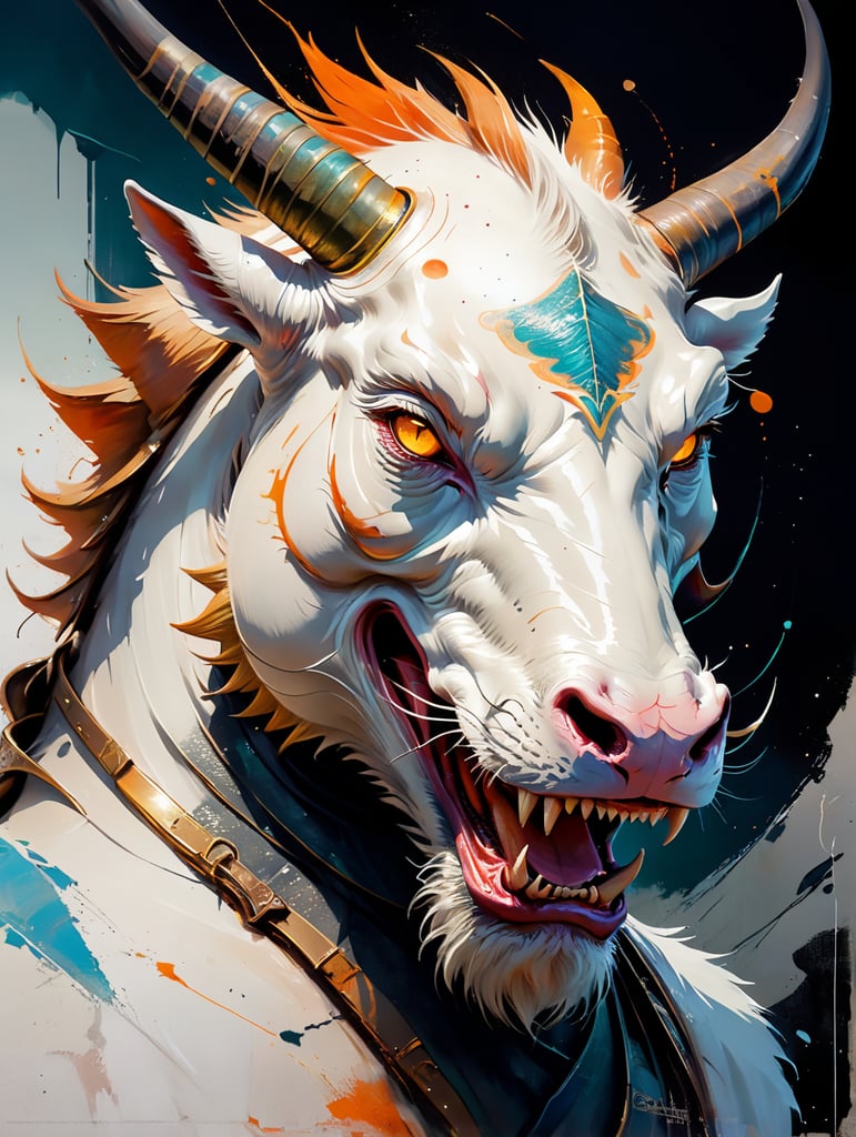 white bull dragon lord of the rings fantasy creature mythical being magical animal dragon fantasy art imaginary creature mythical bull