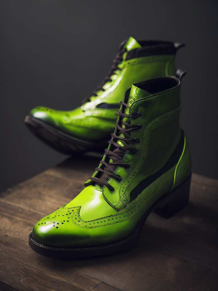 realistic photo of shoes make from dark slime, venom, sci-fi, alien, deep atmosphere, dark, saturation, vibrance, sharp on details