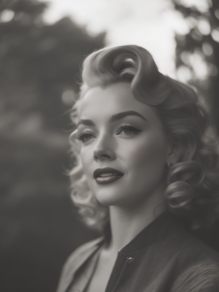 a Very Rare Photo of Marilyn Monroe