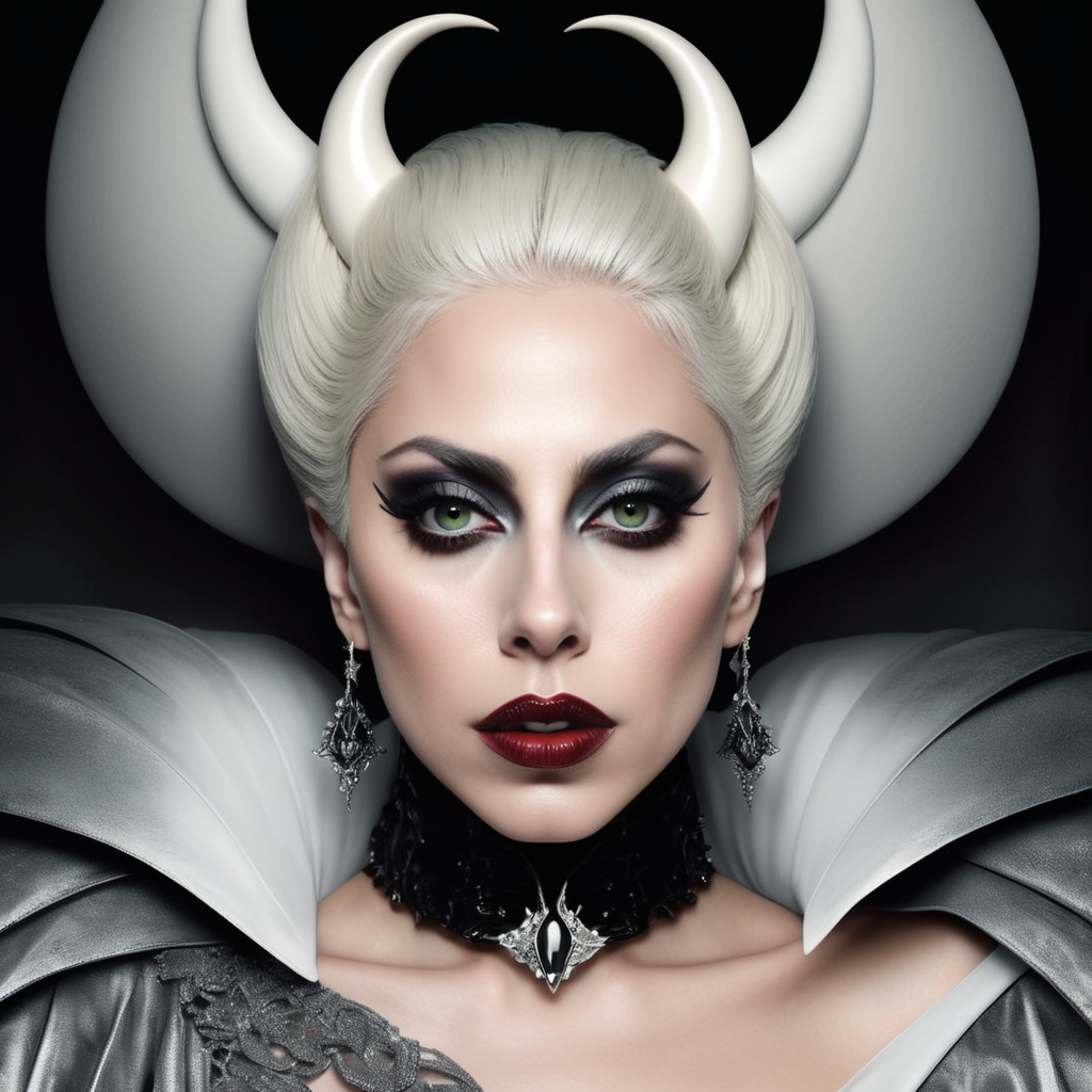 Lady gaga dark,vampire, goth album cover