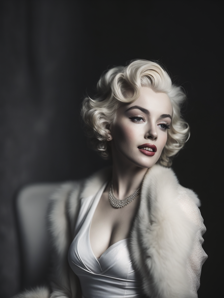 a Very Rare Photo of Marilyn Monroe