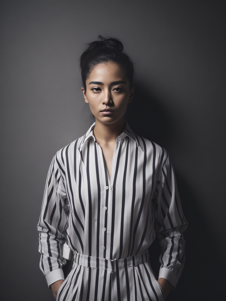 black and white stripes prison jumpsuit uniform