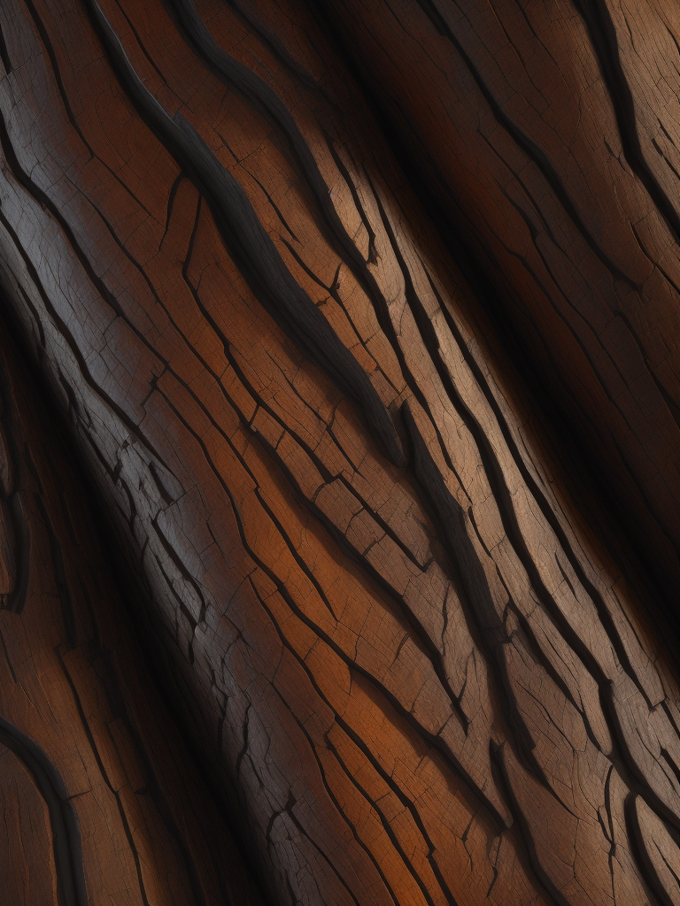 Tree bark texture, pattern, background, top view, organic texture, seamless texture, embossed bark