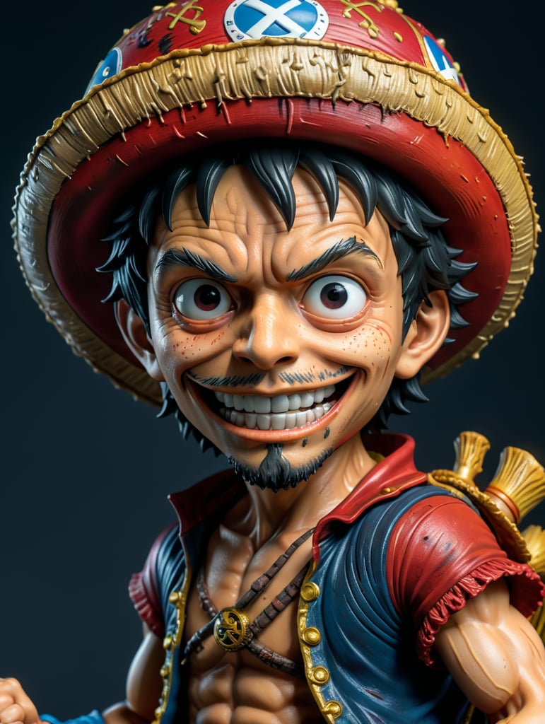 One Piece Luffy style Funko Pop