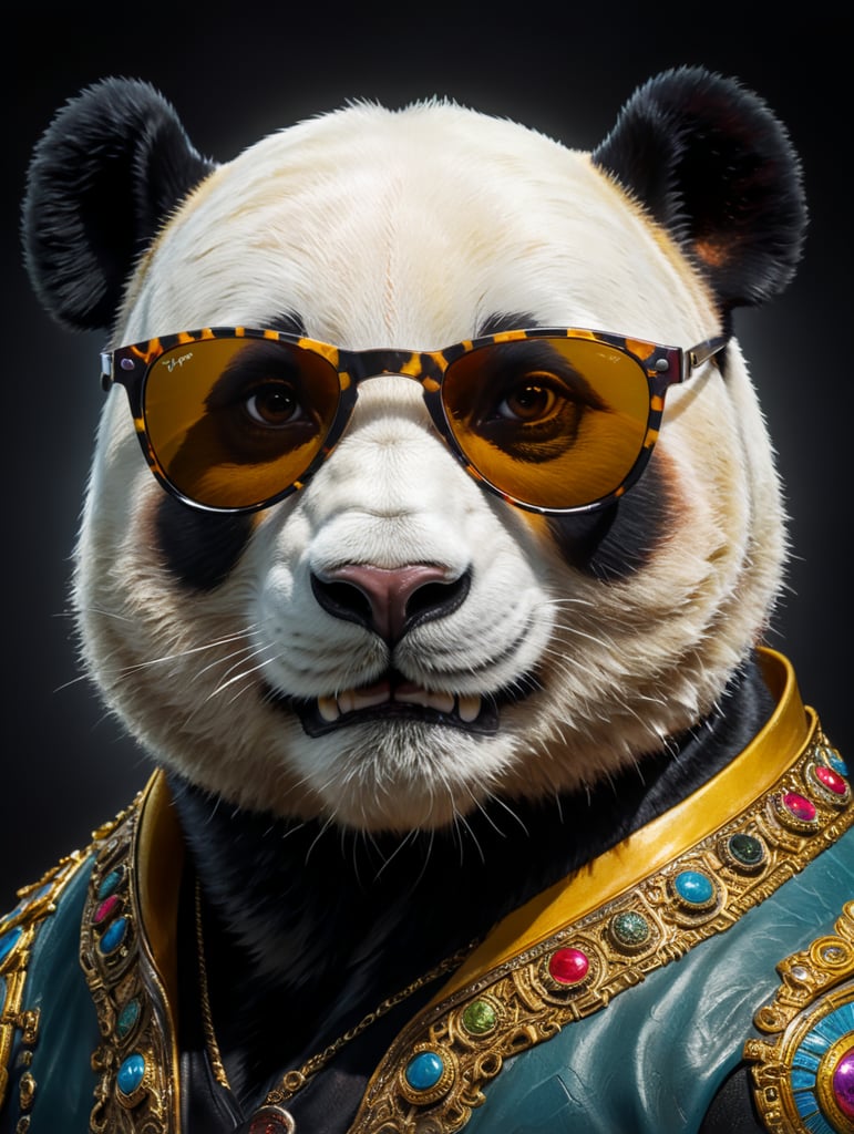 panda wearing sunglasses Washington DC