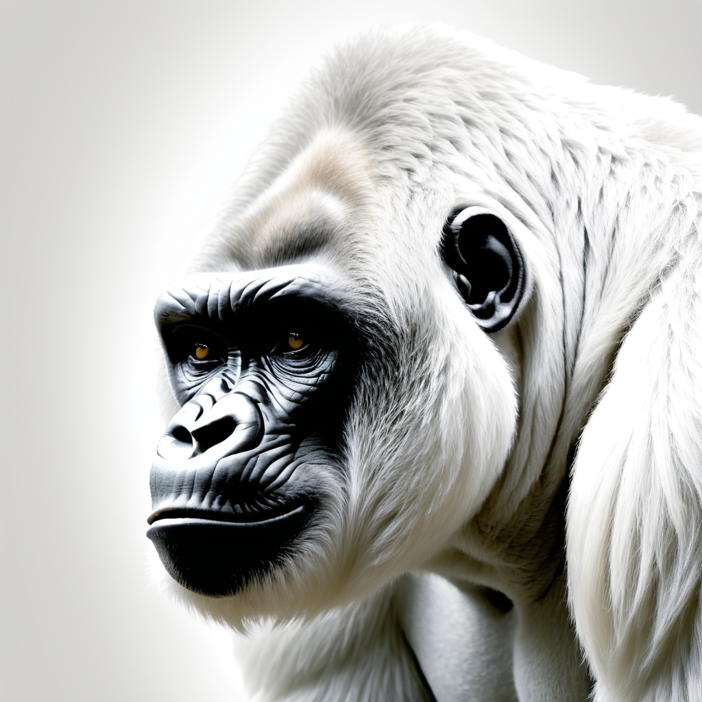 A gorilla-bull monster