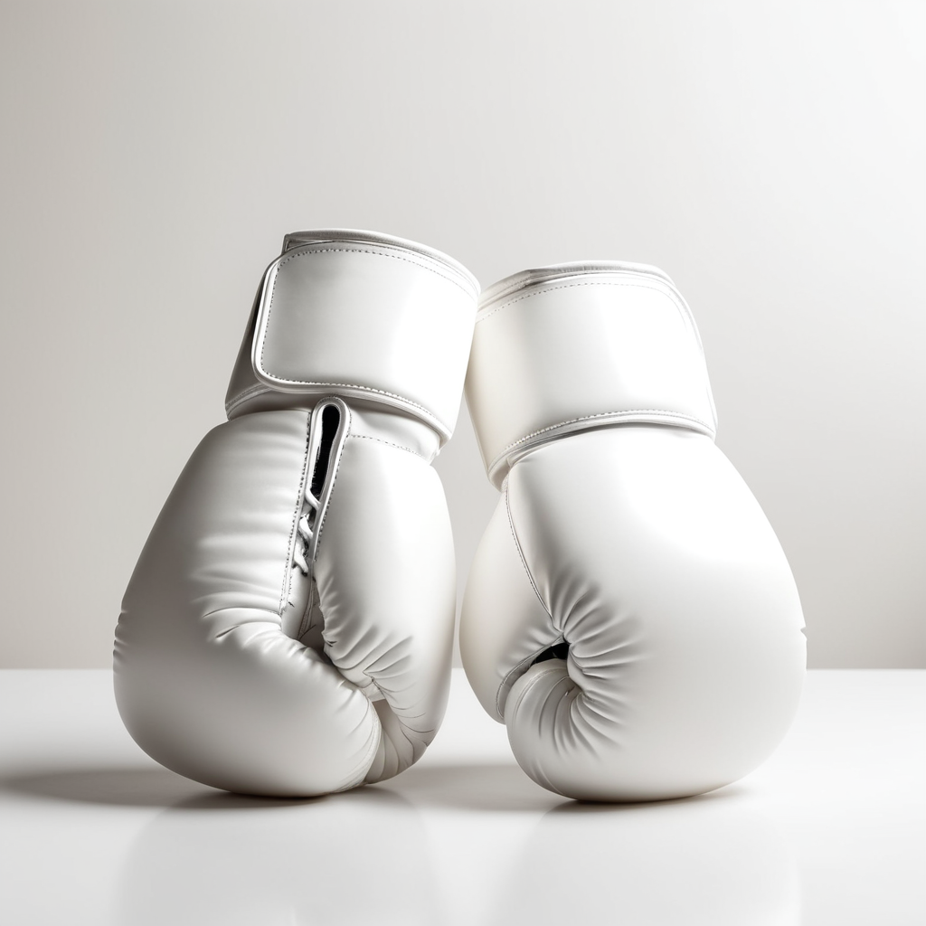 boxing gloves mockup