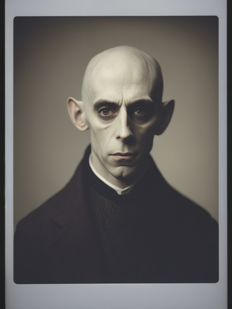 polaroid of Nosferatu