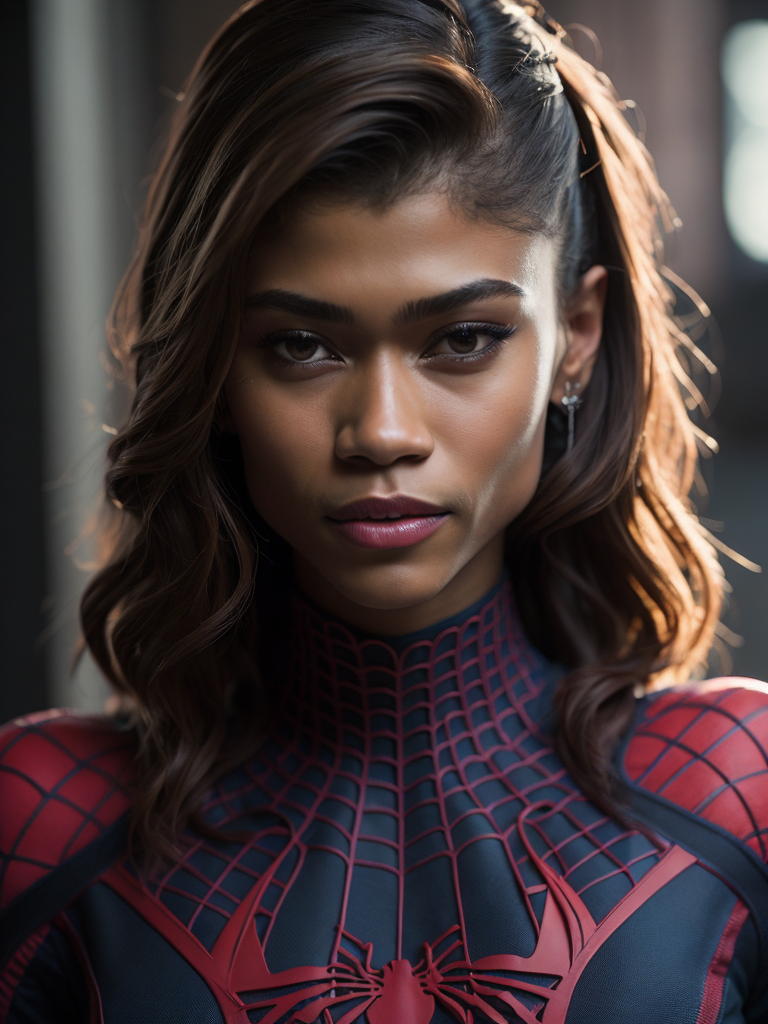 zendaya as spiderman