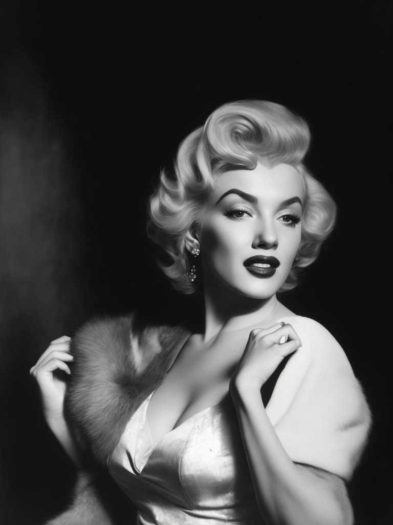 a Very Rare Photo of Marilyn Monroe