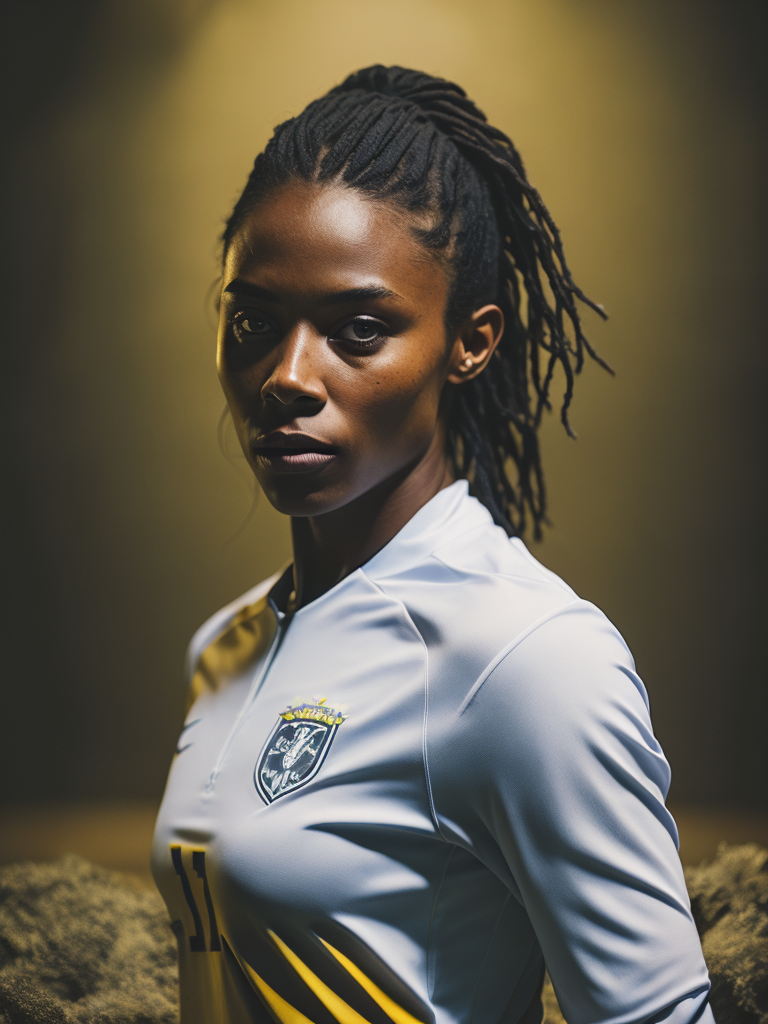 Epic Portrait of a Women Soccer Player, Fifa Women's World Cup, South Africa