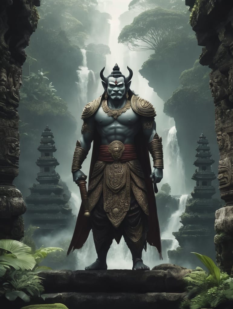 Buatkan saya karakter leak Bali yang memiliki kekuatan super, sangat menyeramkan dan Tak terkalahkan di alam semesta