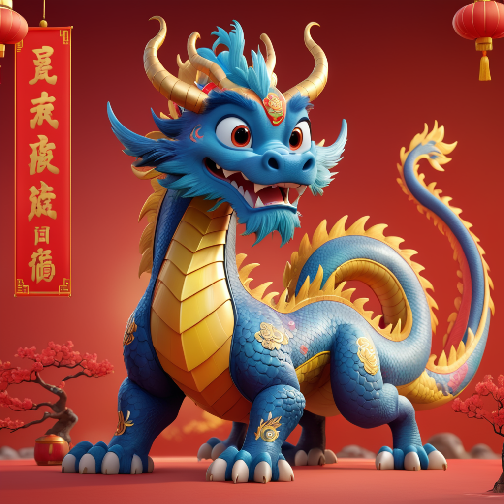 mongolia, lunar new year, dragon