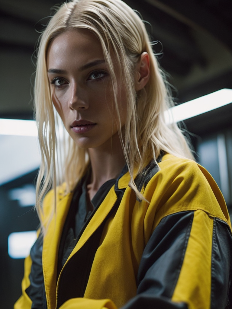 kill bill movie, a black women portrait