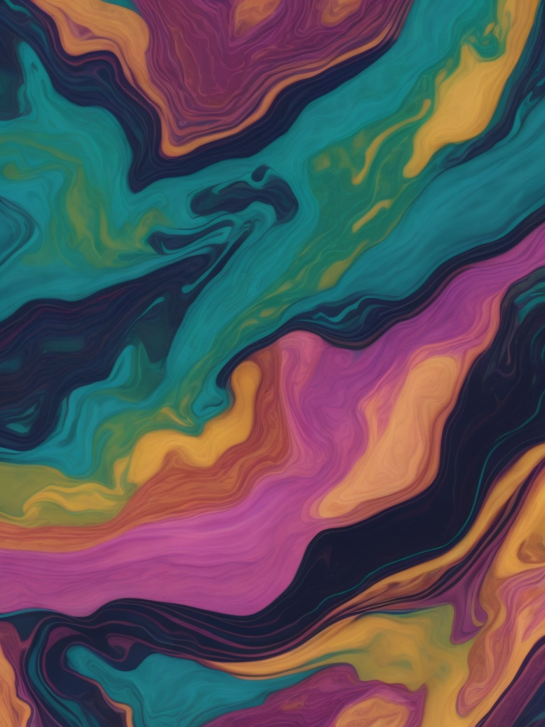 Multicolored acid texture, pattern, background, top view, organic texture, seamless texture, mixed acids, deep colors, multicolored fluid liquids