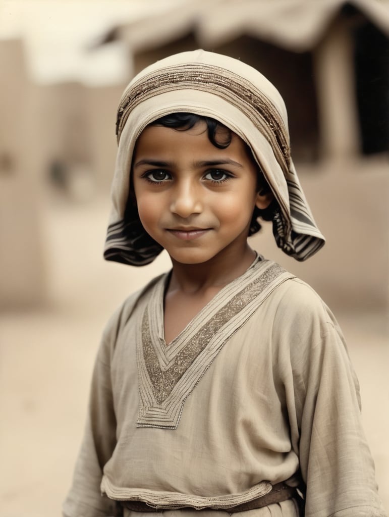 Little Arab child in 1930