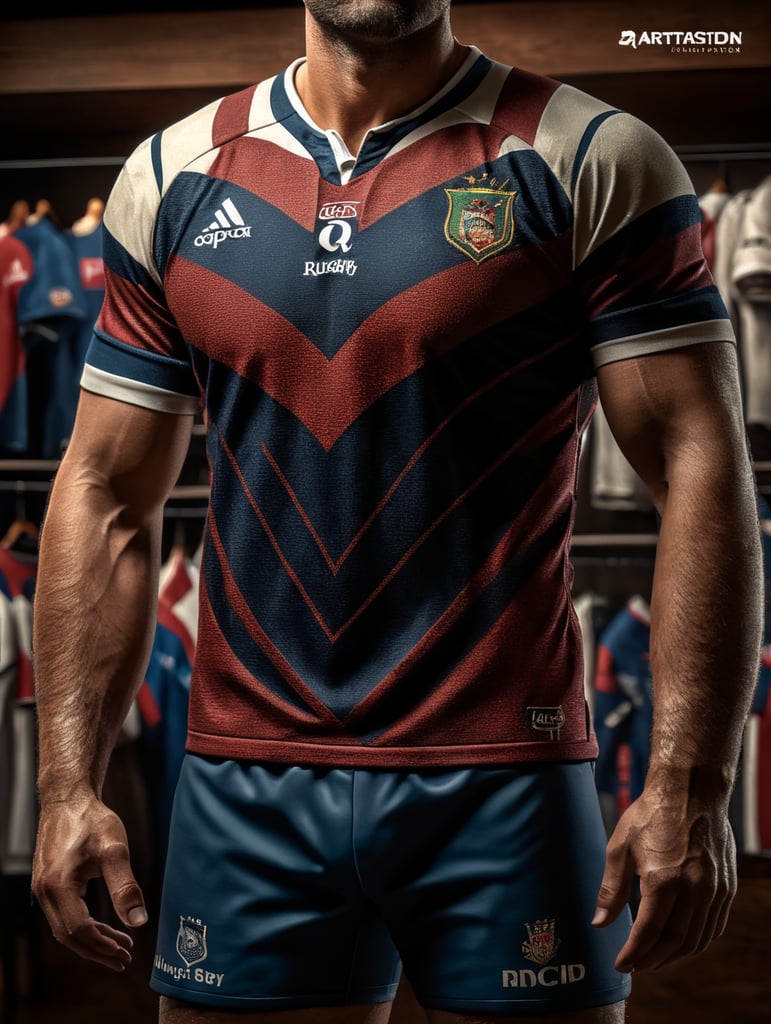 rugby jersey on mannequin