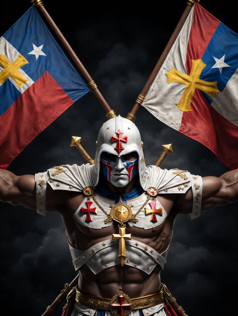 kkk and philippine crosses flags emblem