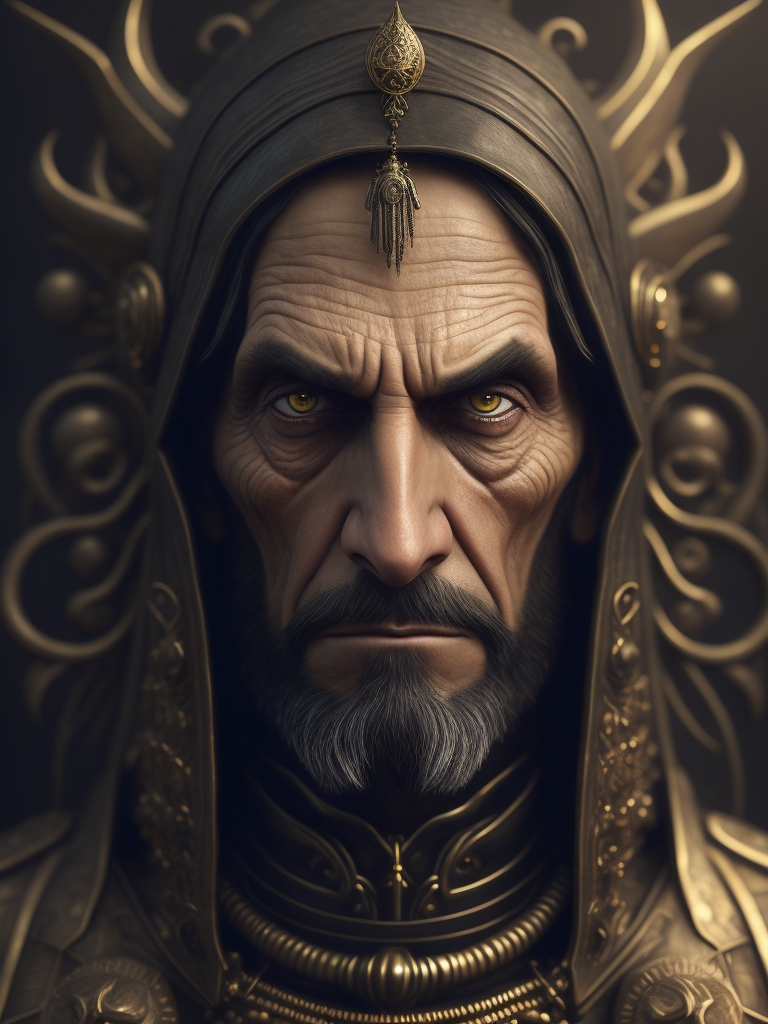 Premium Free ai Images | Mechanical Monk, Rasputin's Revival