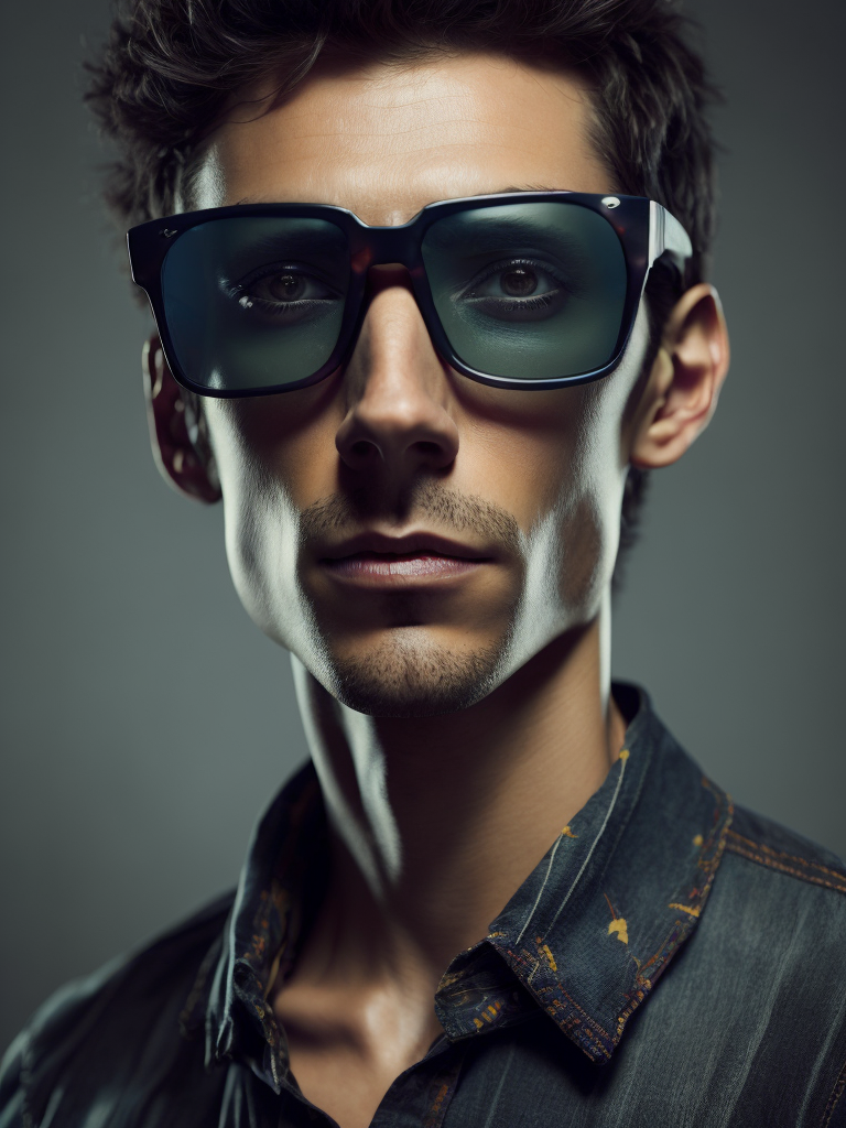 cartoon character with (((sunglasses)))