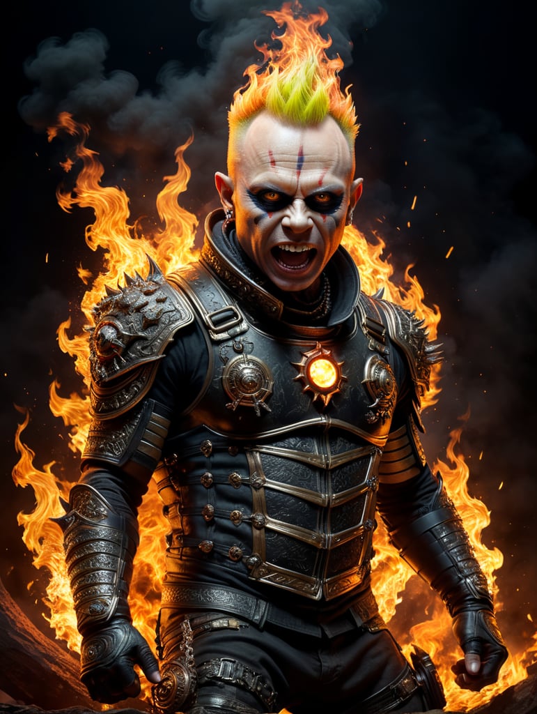 Keith Flint The Prodigy - Fire-starter