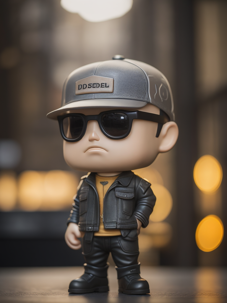 do a look a like of daddi diesel as a funko pop