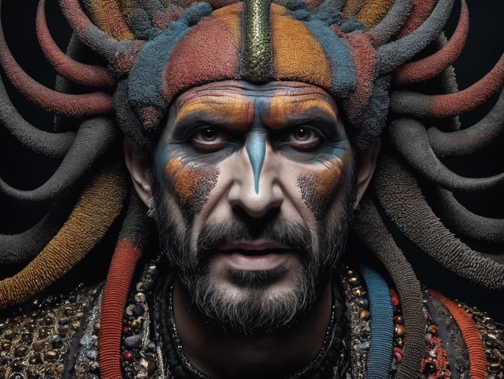 My weird multidimensional psychocore nightmare about hirsutes, Romain de Tirtoff