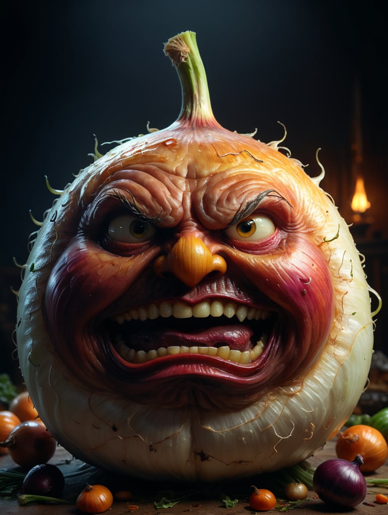 fat evil onion