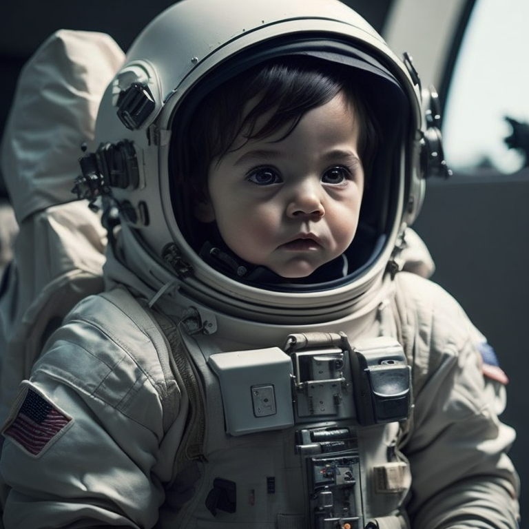 baby astronaut