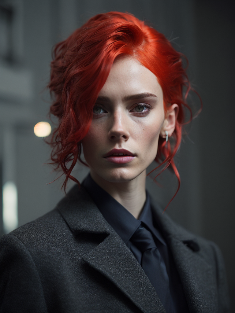 red hair james manga